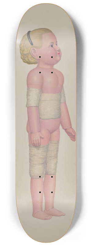 Eugene Croe - Doll  Adeline 8.25 inch art skate deck