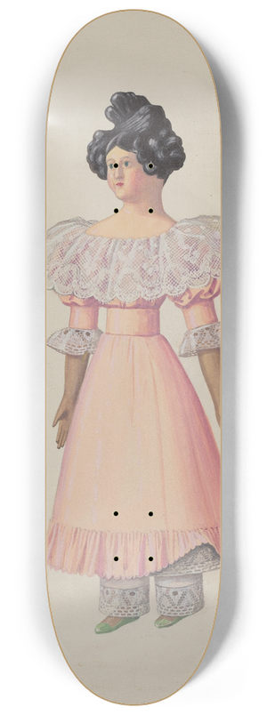 Eugene Croe - Doll  Hepzabah 8.25 inch art skate deck