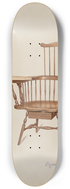 Eugene Croe - Windsor Desk Armchair 8.25 inch art skate deck