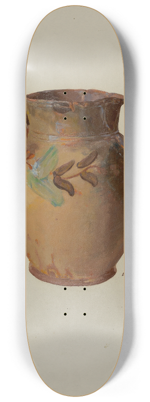 Eugene Shellady - Pa. German Jug 8.25 inch art skate deck