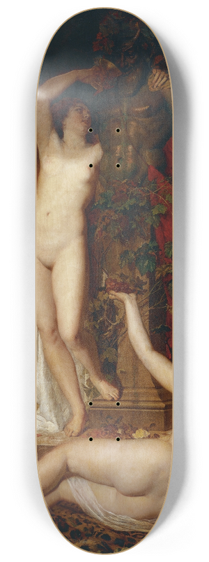 Eugen Felix - Two Bacchants 8.25 inch art skate deck