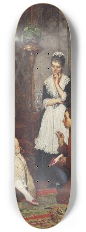 Eugen von Blaas - Der perfekte Schuh 8.25 inch art skate deck