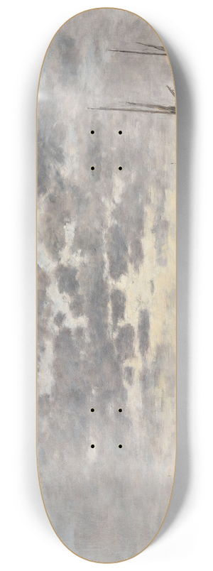 Eugne Boudin - Berck; le retour des barques 8.25 inch art skate deck