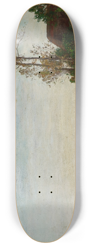 Eugne Boudin - Chaumire et pturage sur les bords de la Touques 8.25 inch art skate deck
