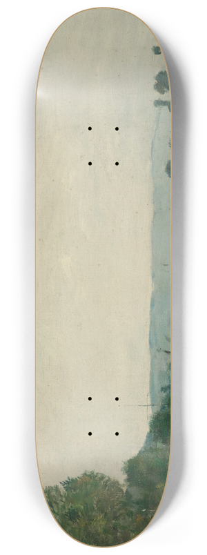 Eugne Boudin - La Seine  Caudebec-en-Caux 8.25 inch art skate deck