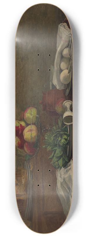 Eugne Boudin - Nature morte au coquetier renvers 8.25 inch art skate deck