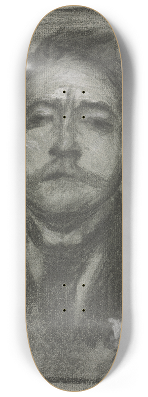 Eugne Carriere - Portrait of Jean Ajalbert 8.25 inch art skate deck