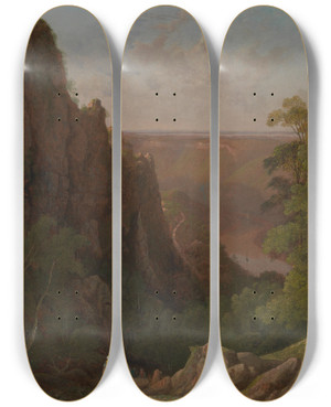 Triptych art skateboard deck of Francis Danby The Avon Gorge by Francis Danby (1793-1861) Triptych art skateboard deck of Francis Danby The Avon Gorge by Francis Danby (1793-1861)