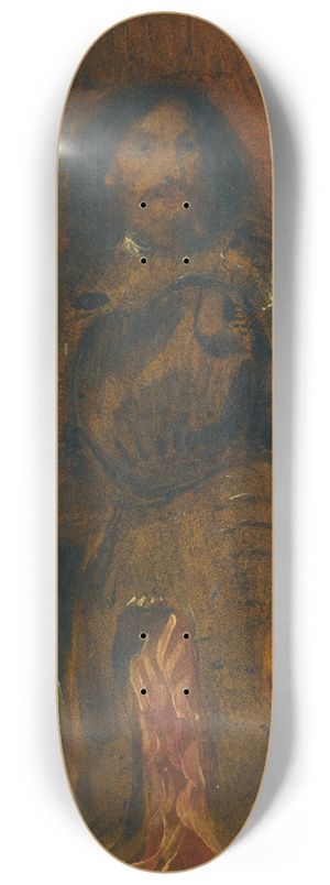 Eugne Delacroix - Etude De Vicentinien Armure 8.25 inch art skate deck