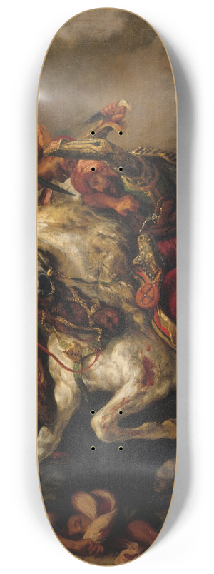 Eugne Delacroix - Le Combat du Giaour et du Pacha 8.25 inch art skate deck Eugne Delacroix - Le Combat du Giaour et du Pacha 8.25 inch art skate deck