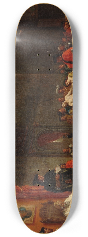Eugne Delacroix - Les Deux Foscari 8.25 inch art skate deck