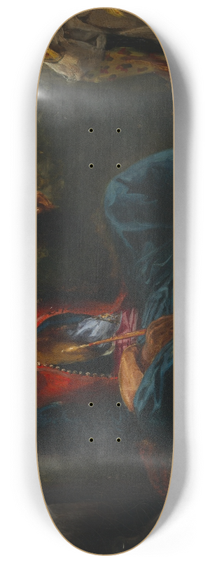 Eugne Delacroix - The Smoker 8.25 inch art skate deck Eugne Delacroix - The Smoker 8.25 inch art skate deck