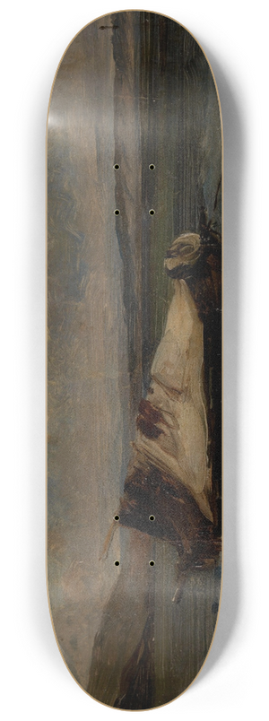 Eugne Isabey - Small Boat 8.25 inch art skate deck Eugne Isabey - Small Boat 8.25 inch art skate deck