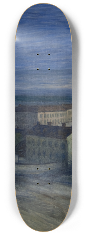 Eugne Jansson - Outskirts 8.25 inch art skate deck