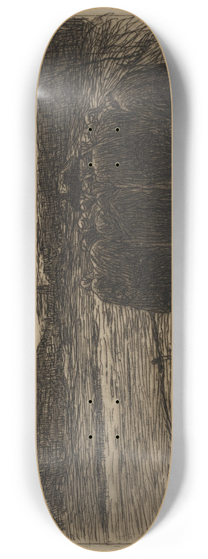 Eugne Laermans - Begrafenis van de boer 8.25 inch art skate deck