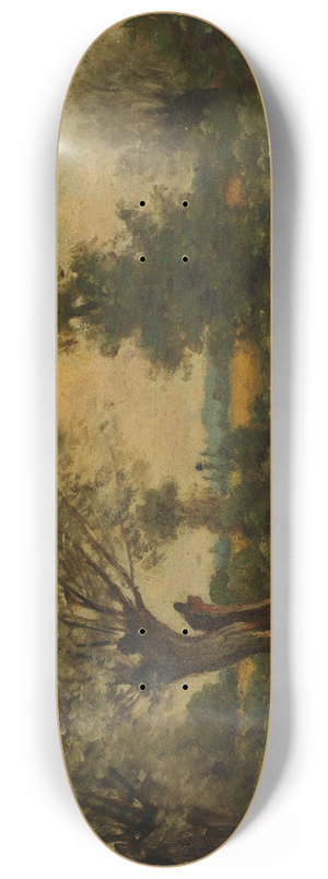 Eugne Lambert - Paysage. Laveuses 8.25 inch art skate deck