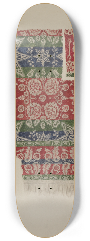 Eva Wilson - Damask Coverlet 8.25 inch art skate deck