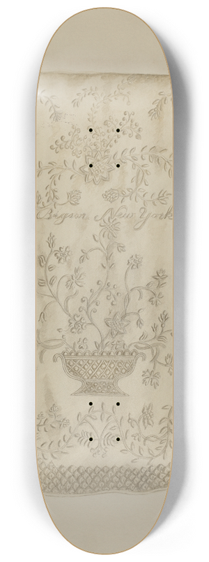 Eva Wilson - Padded Quilt 8.25 inch art skate deck