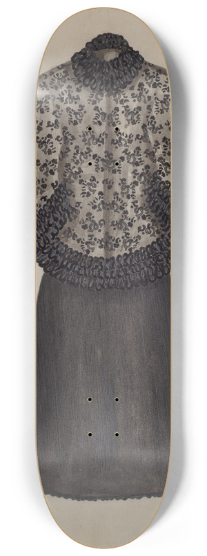 Evelyn Bailey - Dress 8.25 inch art skate deck