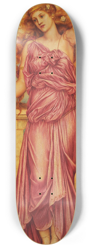 Evelyn De Morgan - Helen of Troy 8.25 inch art skate deck Evelyn De Morgan - Helen of Troy 8.25 inch art skate deck