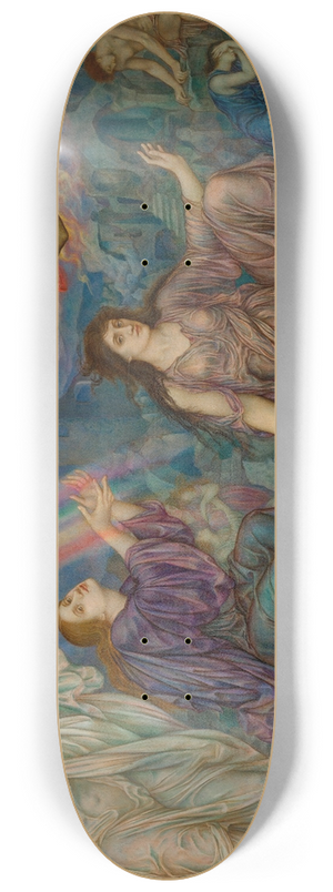 Evelyn De Morgan - The Search-Light 8.25 inch art skate deck Evelyn De Morgan - The Search-Light 8.25 inch art skate deck