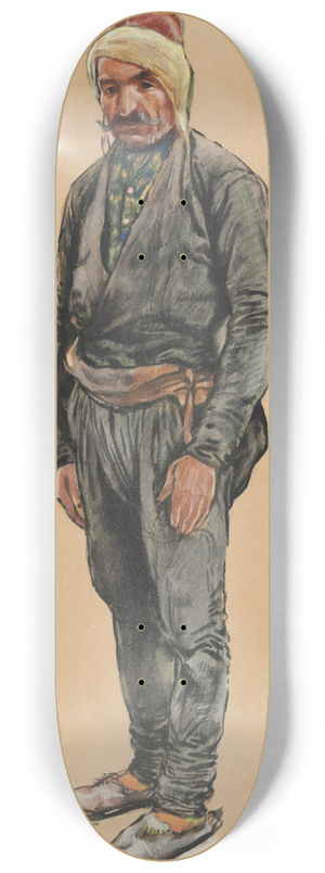 Evgeny Lanceray - Trebizonian Laz 8.25 inch art skate deck