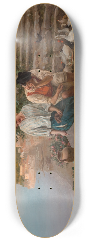 Fabio Cipolla - An amorous interlude 8.25 inch art skate deck