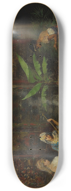 Fabio Fabbi - In The Harem 8.25 inch art skate deck