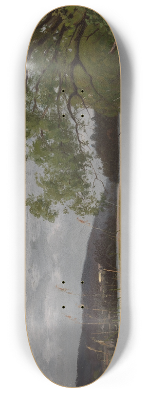 Fanny Churberg - Shore landscape 8.25 inch art skate deck