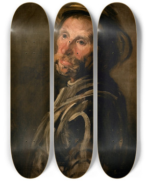 Triptych art skateboard deck of Piotr Michaowski Seko by Piotr Michalowski (1800-1855) Triptych art skateboard deck of Piotr Michaowski Seko by Piotr Michalowski (1800-1855)