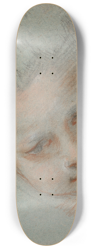 Federico Barocci - Head of a Boy 8.25 inch art skate deck