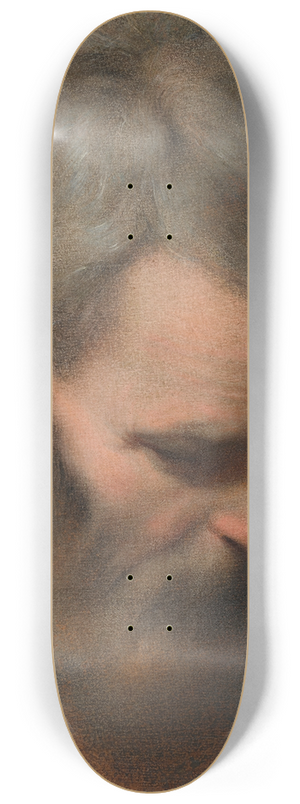 Federico Barocci - Head of Saint Joseph 8.25 inch art skate deck