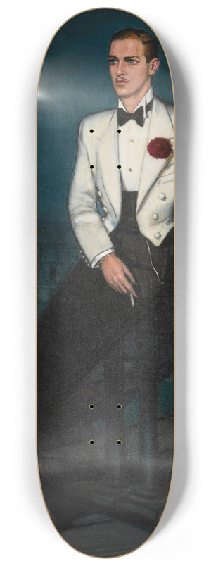 Federico Beltrn Masss - Douglas Fairbanks, Jr. 8.25 inch art skate deck