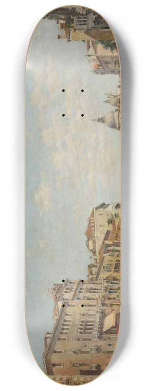 Federico del Campo - View of the Grand Canal of Venice 8.25 inch art skate deck