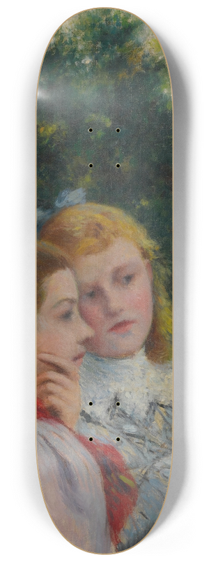 Federico Zandomeneghi - Les deux soeurs 8.25 inch art skate deck
