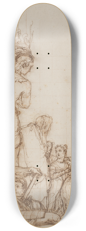 Federico Zuccaro - Gruppe af tilskuere 8.25 inch art skate deck