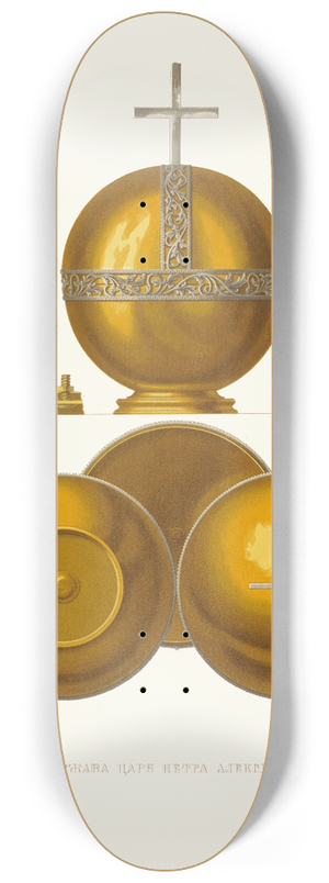 Fedor Grigoryevich Solntsev - Derzhava tsaria Petra Alekseevicha 8.25 inch art skate deck
