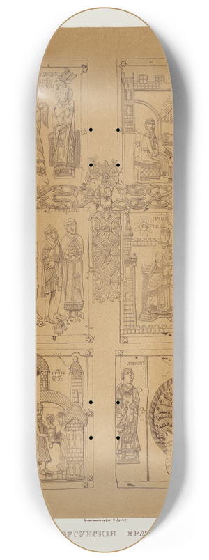 Fedor Grigoryevich Solntsev - Korsunskiia vrata. (izobrazhenie 4) 8.25 inch art skate deck