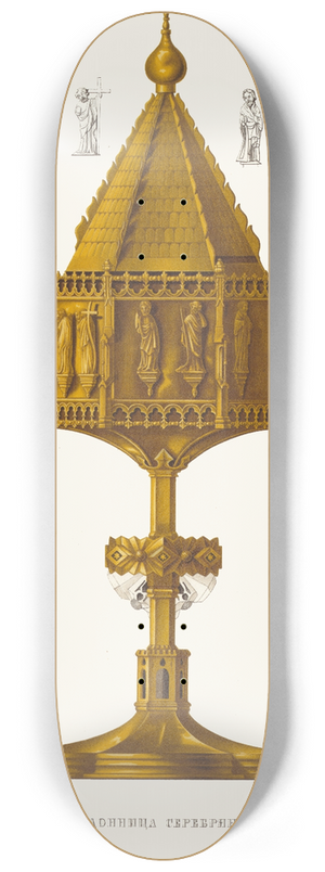 Fedor Grigoryevich Solntsev - Ladannitsa serebrianaia, v nast. velich 8.25 inch art skate deck