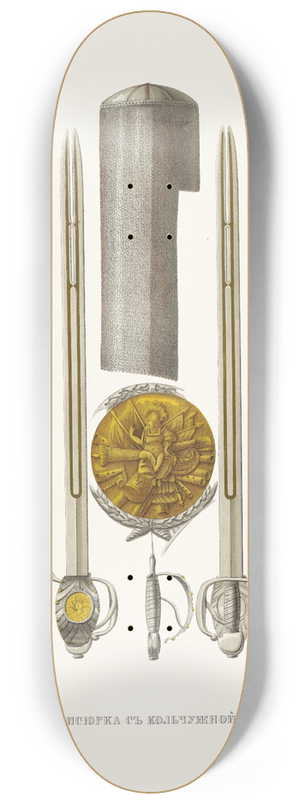 Fedor Grigoryevich Solntsev - Mech I misiurka s kolchuzhnoi barmitse 8.25 inch art skate deck