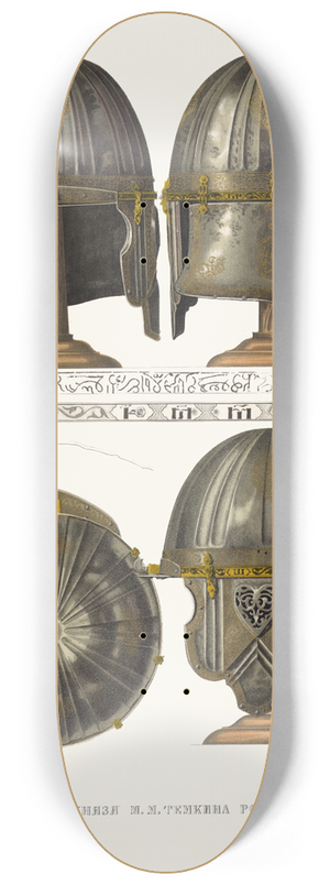 Fedor Grigoryevich Solntsev - Shishak kniazia M.M. Temkina-Rostovskago 8.25 inch art skate deck