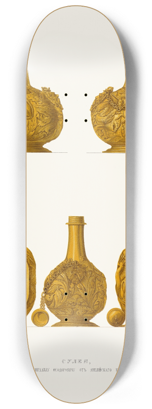 Fedor Grigoryevich Solntsev - Sileia, poslannaia tsariu Mikhailu Feodorovichu ot angliiskago korolia v 1634 godu 8.25 inch art skate deck