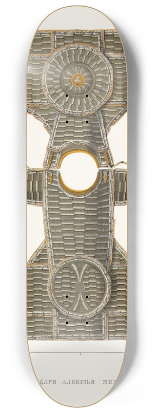 Fedor Grigoryevich Solntsev - Zertsalo tsaria Alekseia Mikhailovicha. (izobrazhenie 2.) 8.25 inch art skate deck