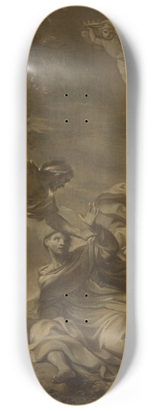 Felice Torelli - Death of Saint Peter Martyr 8.25 inch art skate deck