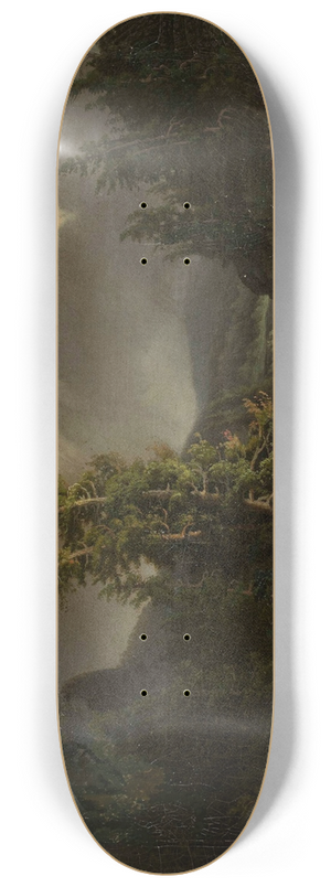 Feliks Brzozowski - Storm in the mountains 8.25 inch art skate deck