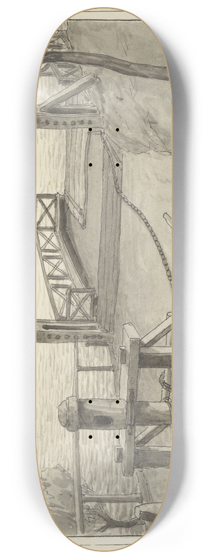 Ferdinand Boberg - Erikslund 8.25 inch art skate deck