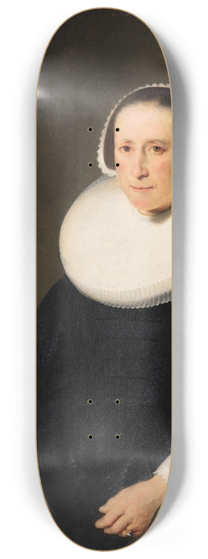 Ferdinand Bol - Portrait of a Lady 8.25 inch art skate deck