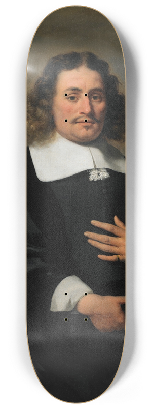 Ferdinand Bol - Quirinus Stercke 8.25 inch art skate deck