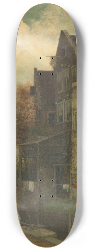Ferdinand Carl Sierich - Stadsgezicht 8.25 inch art skate deck