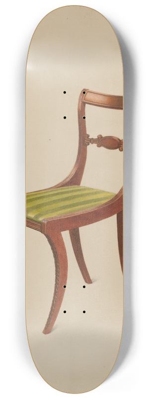 Ferdinand Cartier - Side Chair 8.25 inch art skate deck